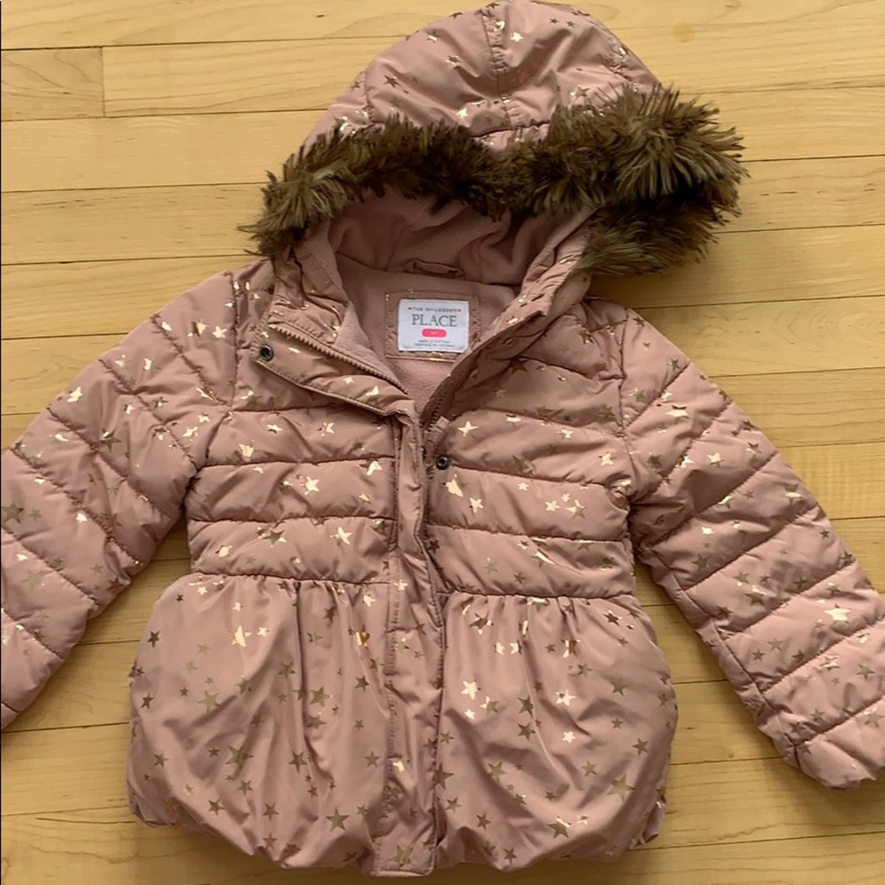 Warm girls winter coat